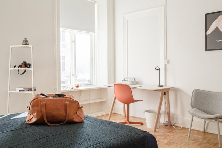 Lyst værelse med søudsigt i Trianglen - Østerbrogade, København Ø - 0