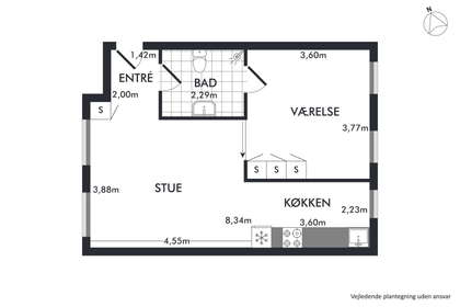 Visual presentation of the listing