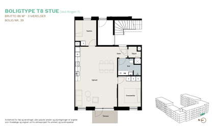 Visual presentation of the listing