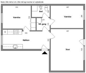 Visual presentation of the listing