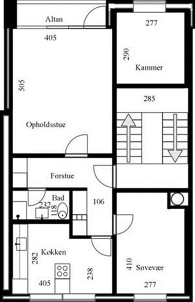 Renovated apartment with new bathroom and windows - Provst Dreslers Vej, Frederikshavn - 3