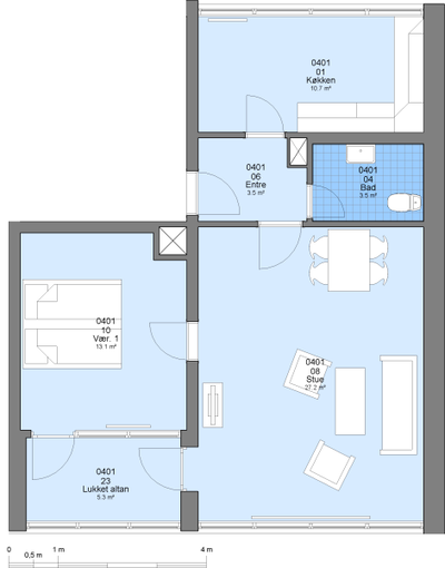 Bright and affordable 2-room family home - Egernvej, Varde - 4