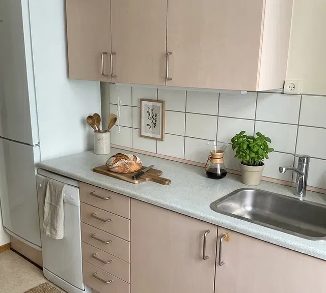 apartment Rummelig og delevenlig 3-værelses på 101 m2 med parkering og opvaskemaskine