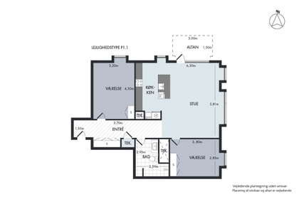 Visual presentation of the listing
