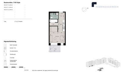 Visual presentation of the listing