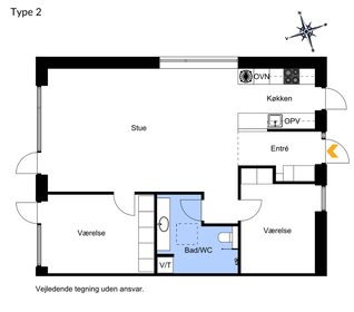 Visual presentation of the listing