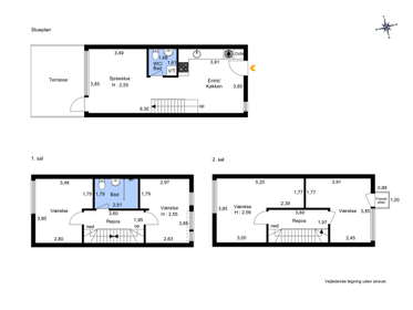 Visual presentation of the listing