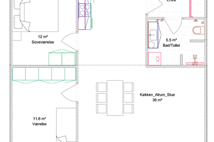 Visual presentation of the listing