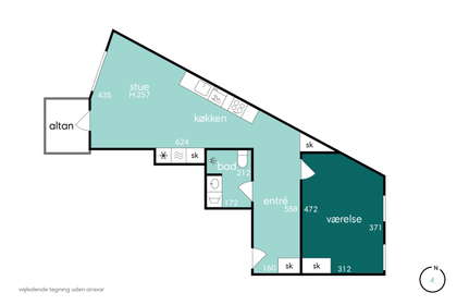 Visual presentation of the listing