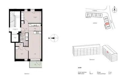 Visual presentation of the listing