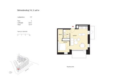 Visual presentation of the listing