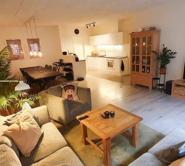 apartment Centralt 3-værelses i Kolding nær banegården