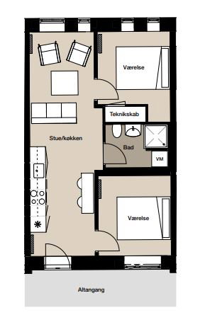 Visual presentation of the listing