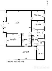 Visual presentation of the listing