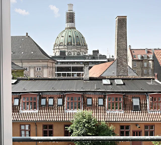 apartment Møbleret toplejlighed med udsigt og fælles tagterrasse