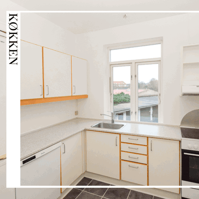 Bright 4-room apartment of 94 m², 1st floor - Bredegade, Slagelse - 1
