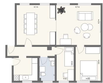 Visual presentation of the listing