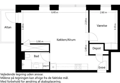Visual presentation of the listing