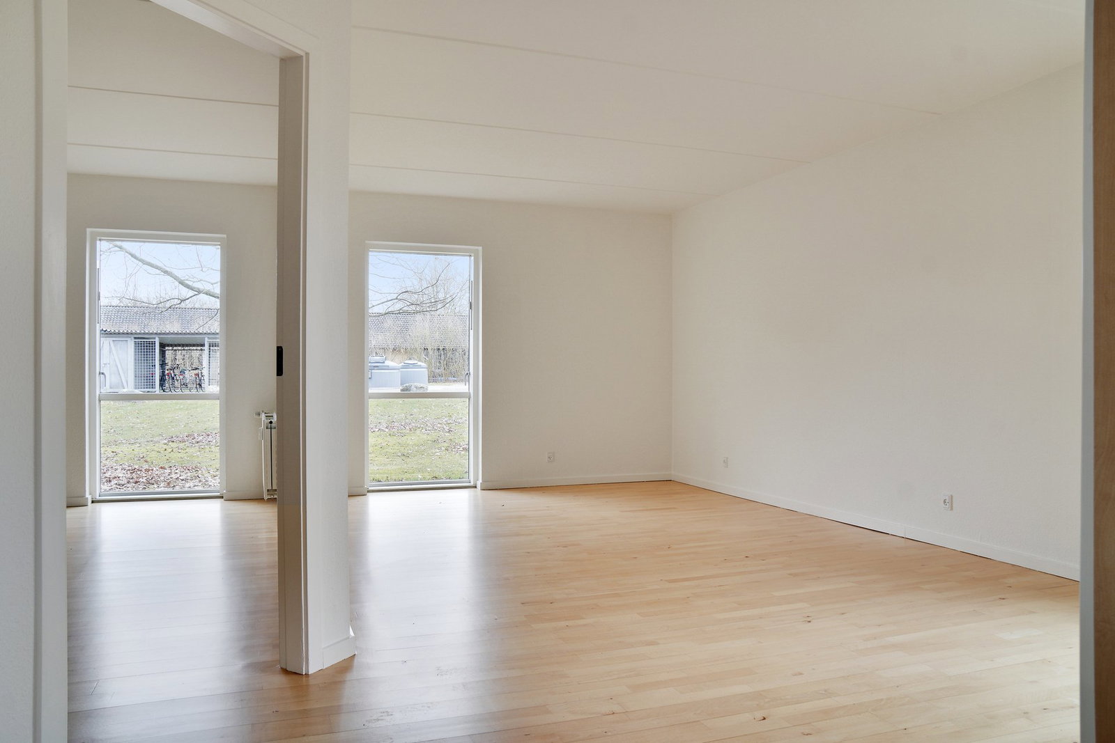 apartment 2 værelses lejlighed omgivet af skøn natur