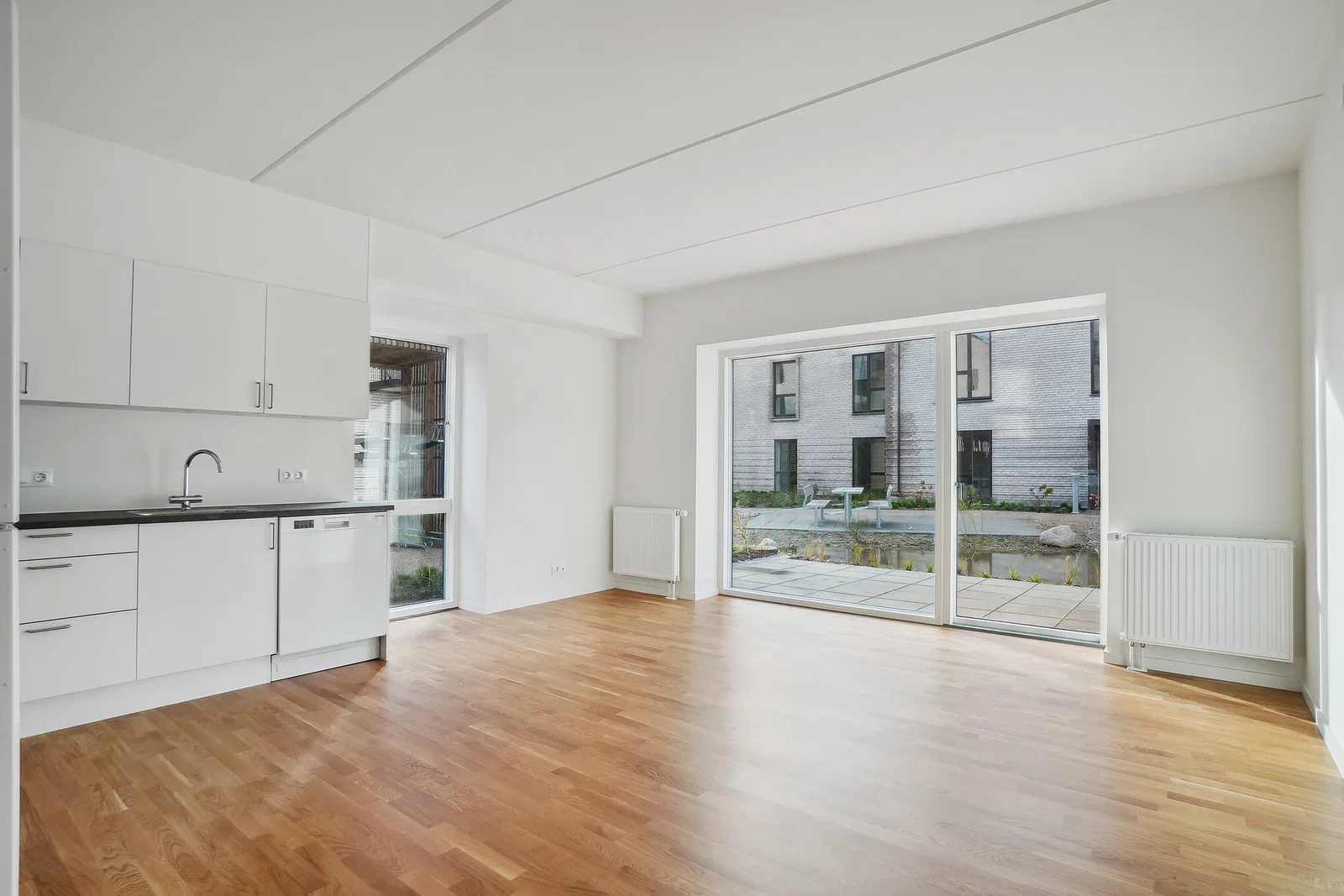 apartment 2-værelses lejlighed i naturskønne omgivelser