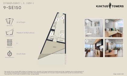 Visual presentation of the listing