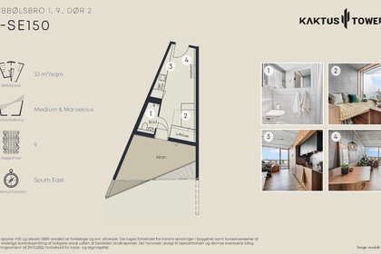 Visual presentation of the listing