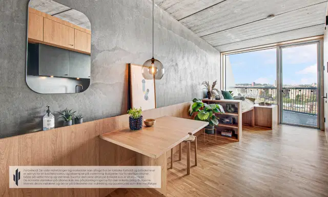 apartment FLEKSIBLE LEJLIGHEDER MED NORDISK DESIGNKØKKEN