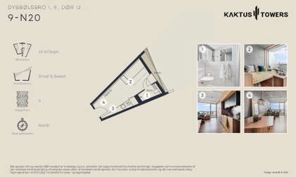 Visual presentation of the listing