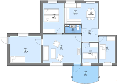 Visual presentation of the listing