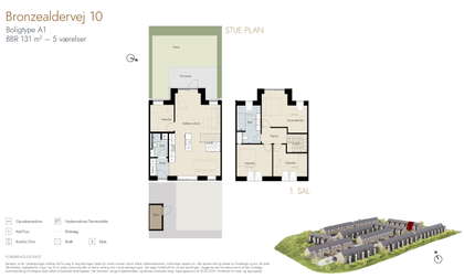Visual presentation of the listing
