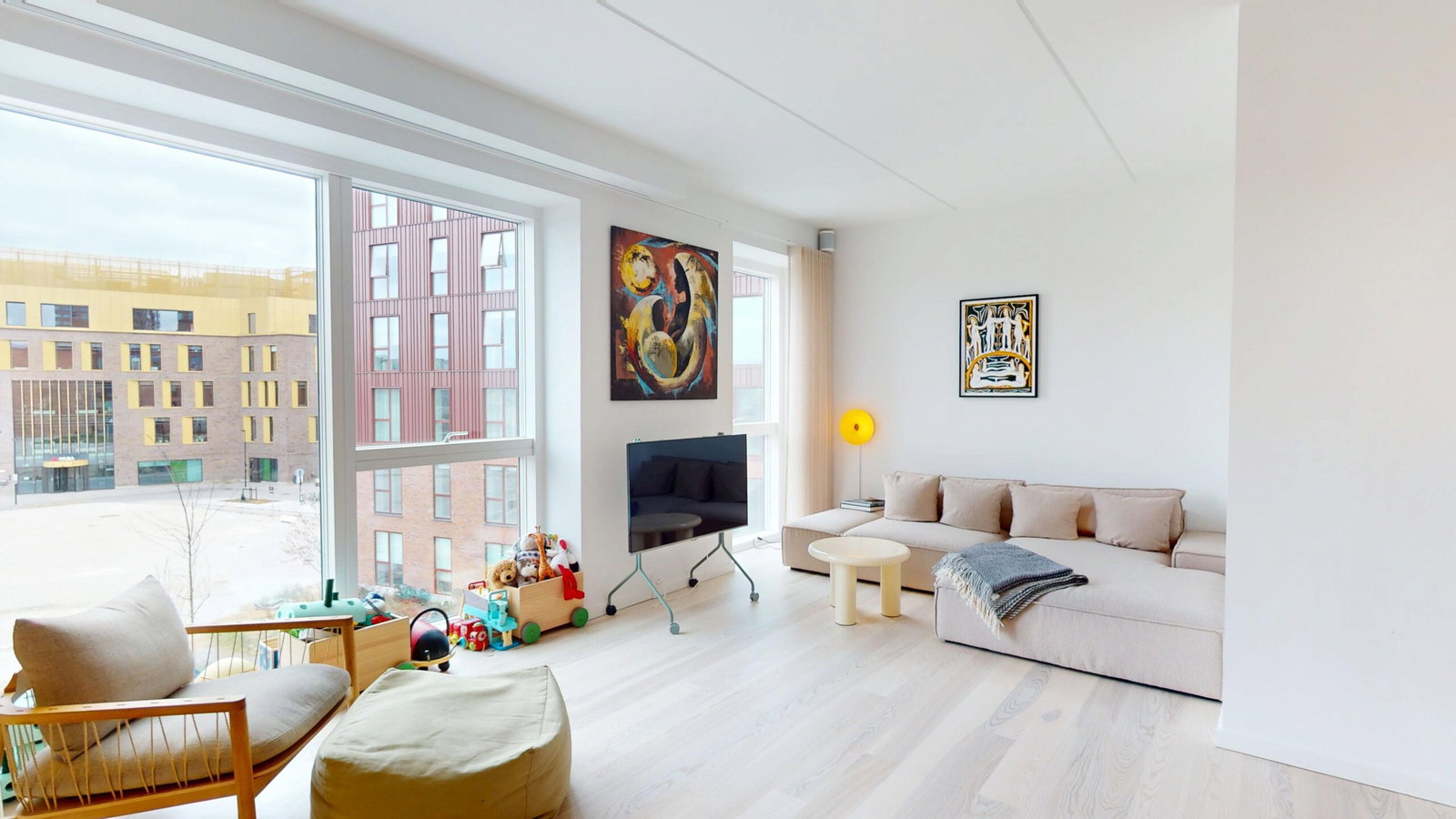 apartment Rummelig 120 m² lejlighed i København V