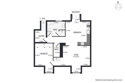 Visual presentation of the listing