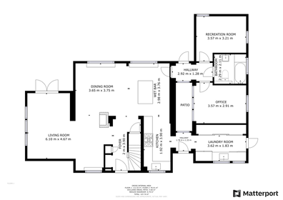 Visual presentation of the listing