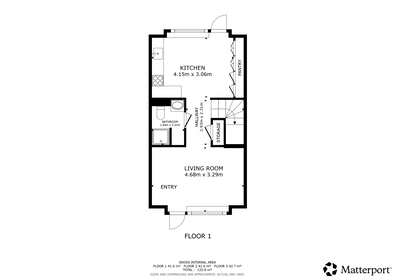 Visual presentation of the listing