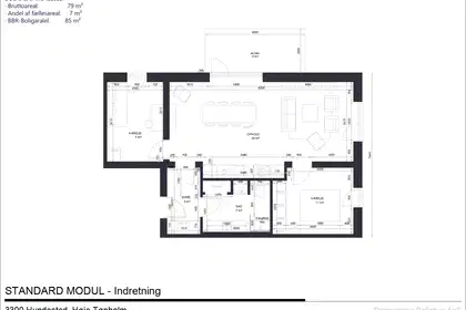 Visual presentation of the listing