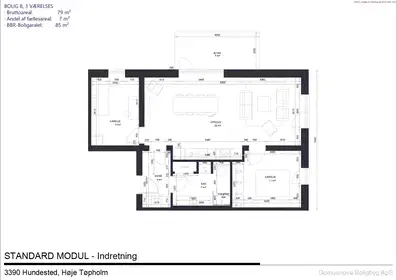 Visual presentation of the listing