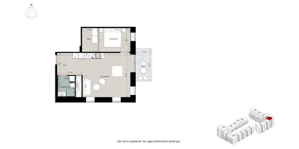 Visual presentation of the listing