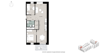 Visual presentation of the listing