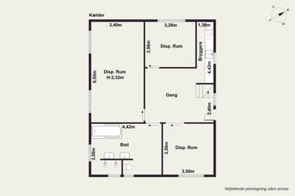 Visual presentation of the listing