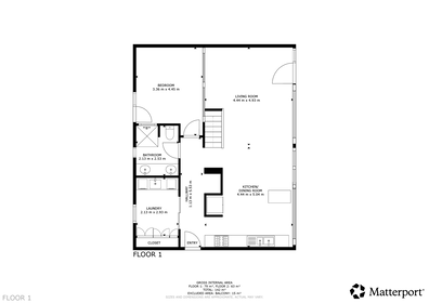 Visual presentation of the listing