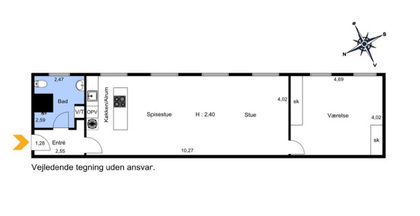 Visual presentation of the listing