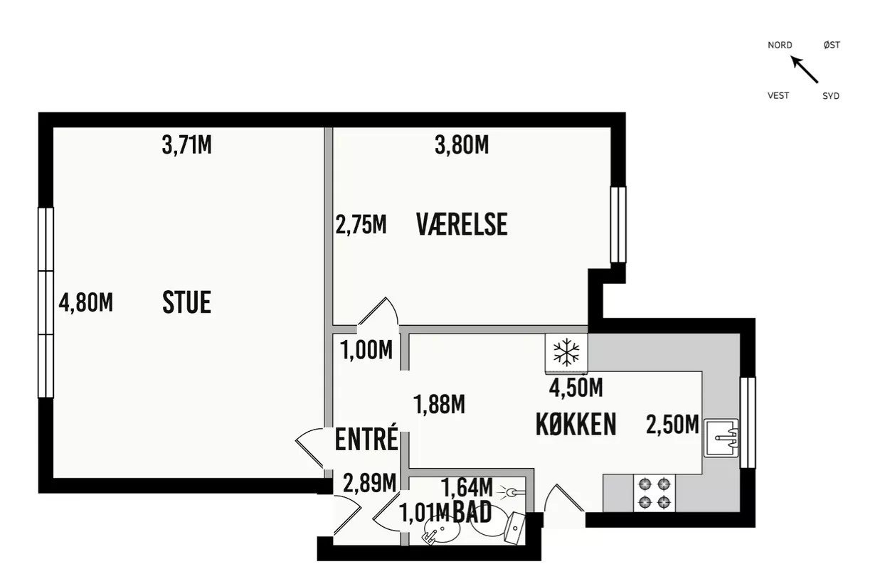 Visual presentation of the listing