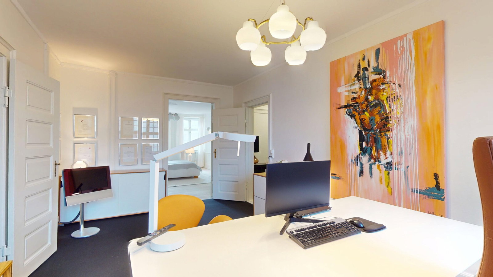 Visual presentation of the listing