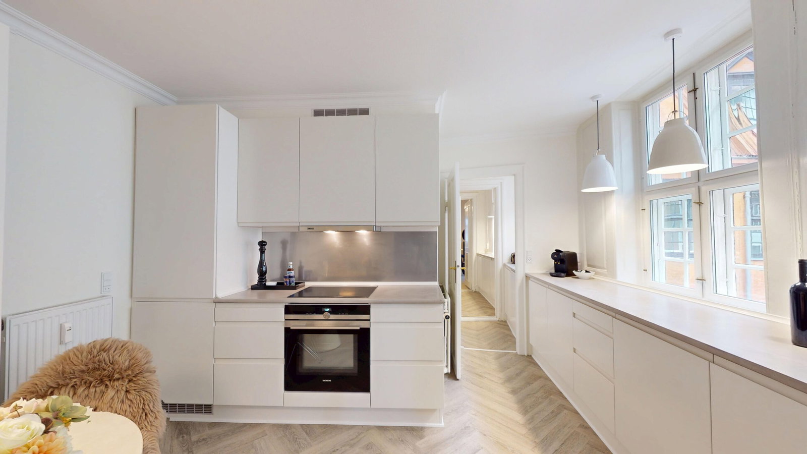Visual presentation of the listing