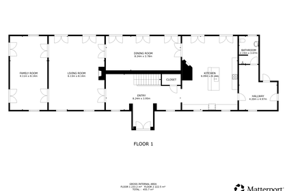 Visual presentation of the listing