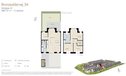 Visual presentation of the listing
