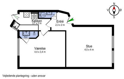 Visual presentation of the listing