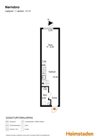 Visual presentation of the listing