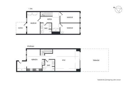Visual presentation of the listing