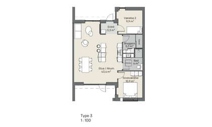 Visual presentation of the listing